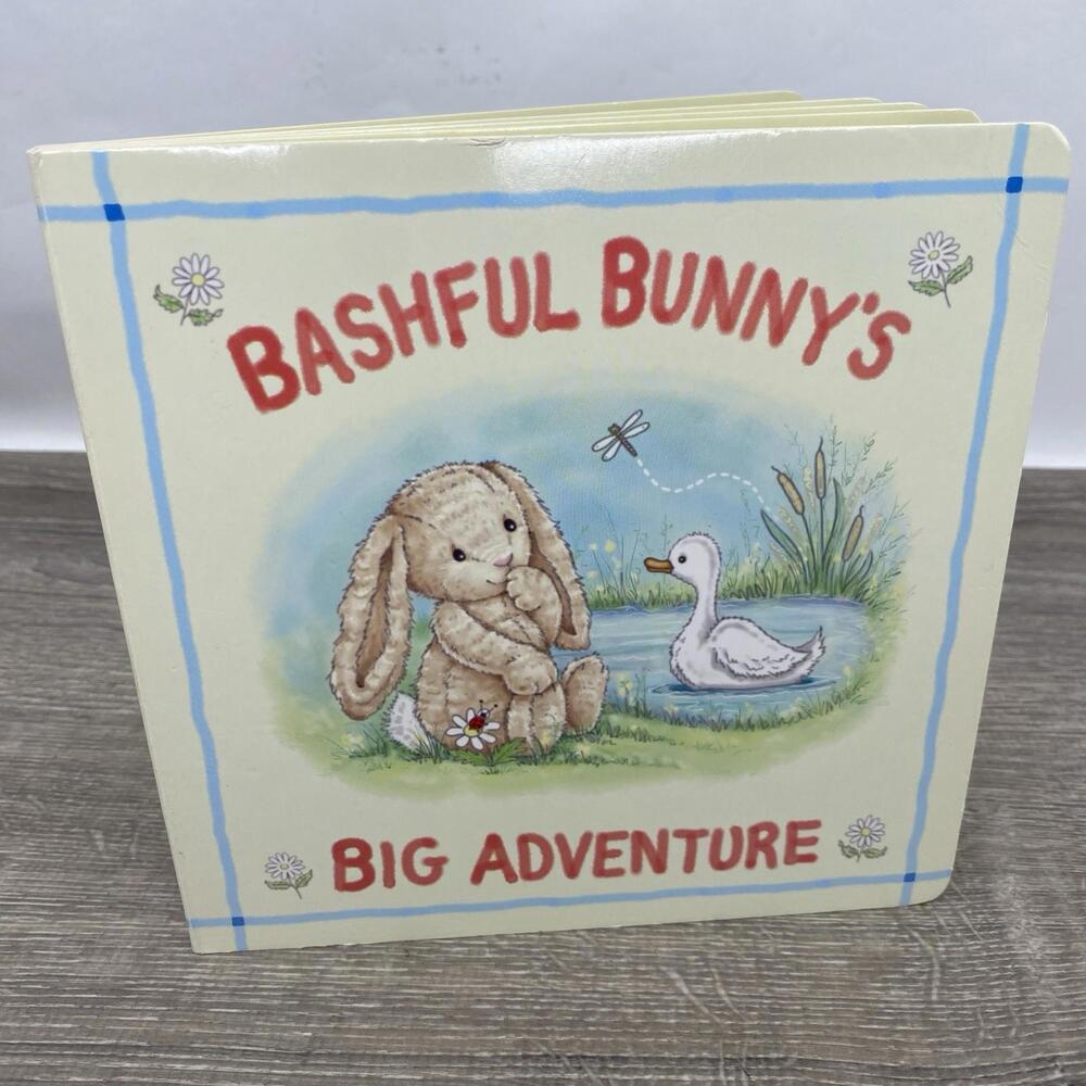 Jellycat Library Bashful Bunny’s Big Adventure Board Book